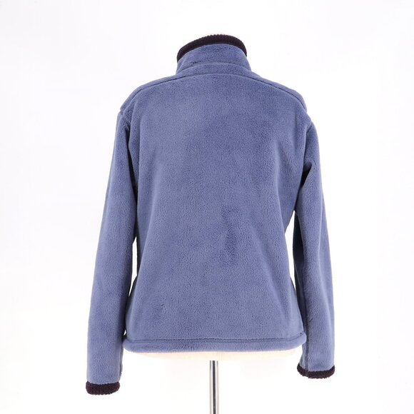 PATAGONIA VINTAGE Women's R4 Fleece Zip-Up Polartec Jacket Blue Heather Size L - Picture 4 of 12